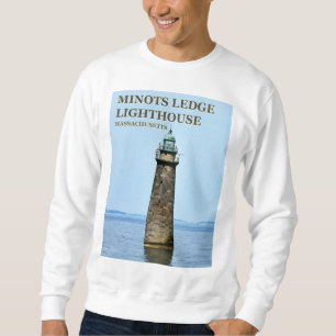 Moletom Minots Ledge Lighthouse, Cohassett Massachusetts