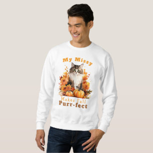 Moletom Missa de outono personalizável