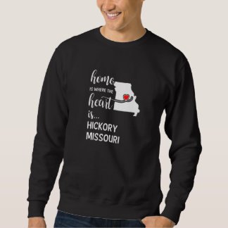 Moletom Missouri Home É Onde O Coração É O Condado De Hick