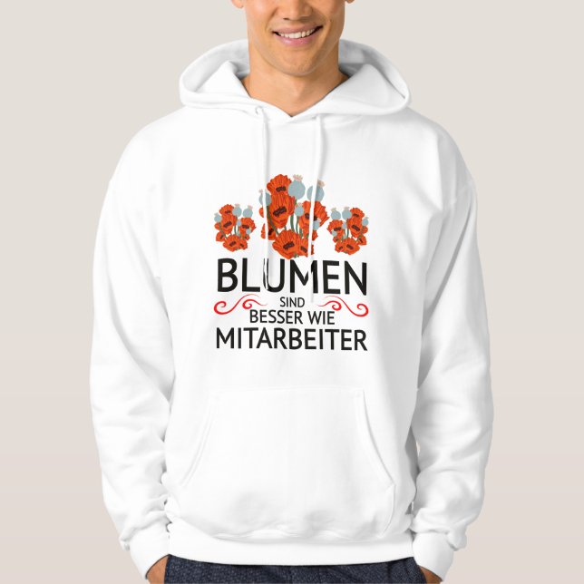 Moletom Mitarbeiter Frust Zitat funny (Frente)