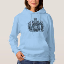 Mjolnir - Hoodie de Valknut Ladie