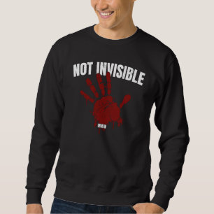 Moletom Mmiw Não Invisível Eu Roubei Irmãs Red Hand Mmiw