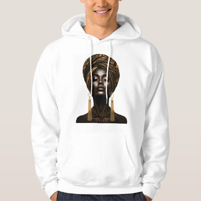 Moletom Moda Afro Arte de Luxo (Frente)