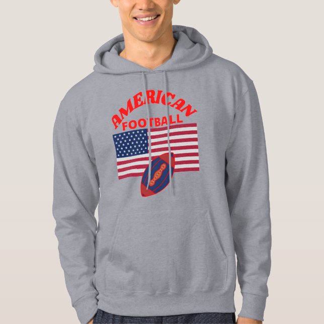 Moletom Moda clássica original de futebol americano (Frente)