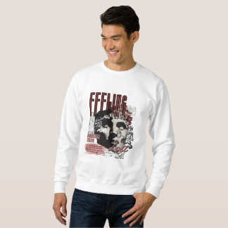 Moletom Moda de Rua Irritada e Perdida | Gráfico Grunge