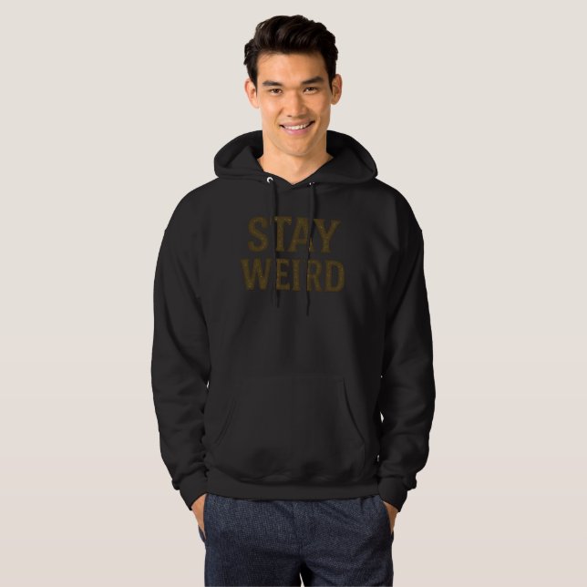 Moletom Moda Retrô Excêntrica de Rua  (Frente Completa)