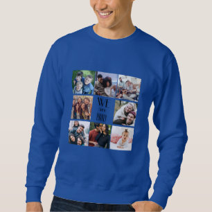 Moletom Modelo de Foto Personalizado "Somos Família"