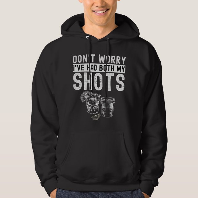Moletom Modelo de Hoodie Negro (Frente)