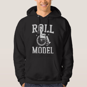 Moletom Modelo de Rolagem para Cadeiras de Rodas para Defi
