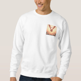 Moletom Moderno Design de Amor Romântico para o Dia dos Na