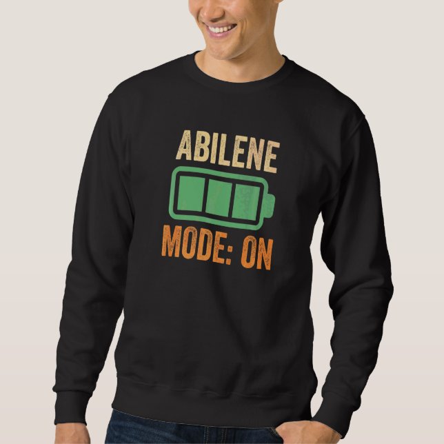 Moletom Modo Abilene na Bateria (Frente)