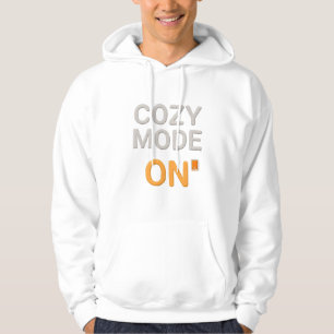Moletom Modo Aconchegante ON Hoodie Roupas de Lazer Comf
