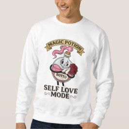 Moletom Modo de Amor Próprio Botto Poção Mágica Vintage A