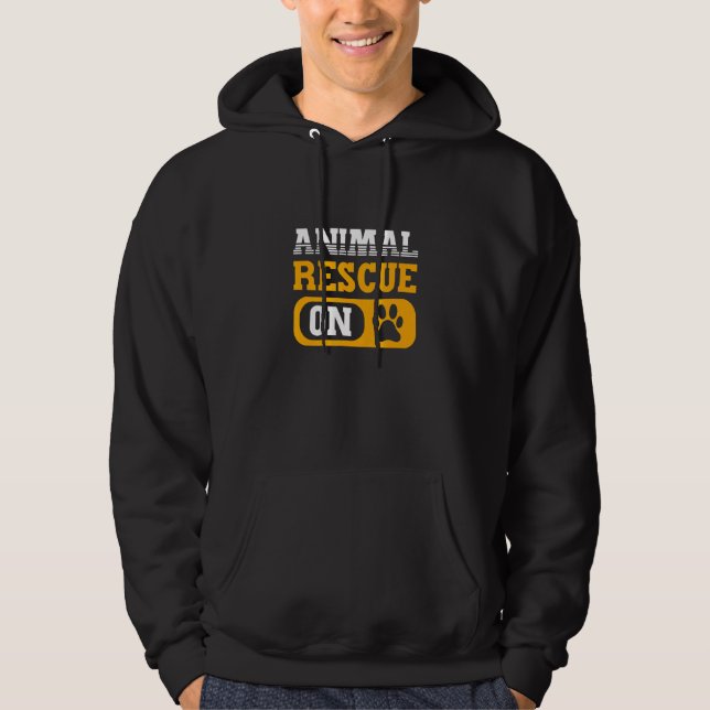 Moletom Modo De Emergência Animal No Controlo De Animais D (Frente)