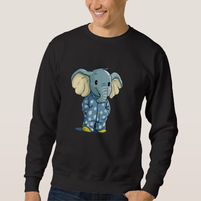 Moletom Modo de Sono Ativado com Este Elefante Aconchegant (Frente)