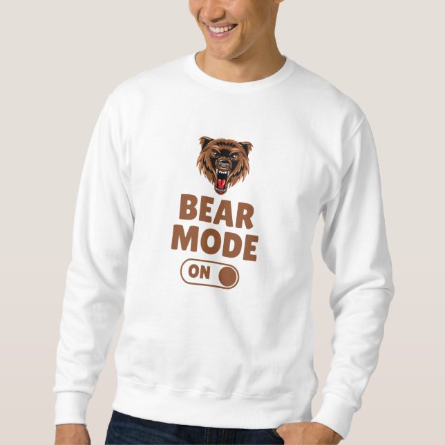 Moletom Modo de Urso Ativado (Frente)