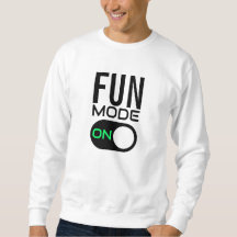 Modo divertido ativado. Personalizar o Sweatshirt