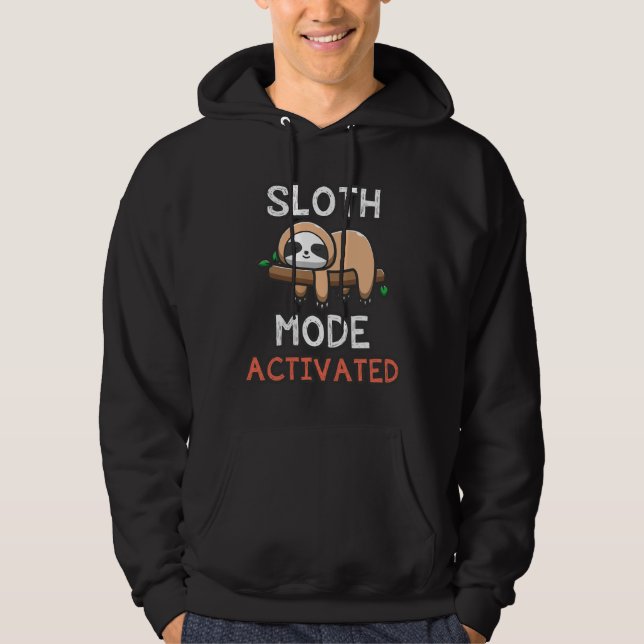 Moletom Modo Engraçado de Piada Animal Ativado (Frente)