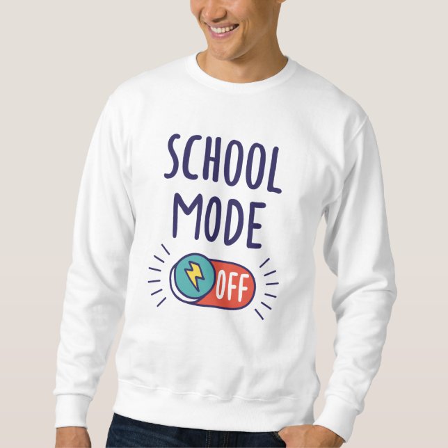 Moletom Modo Escolar Desligado (Frente)