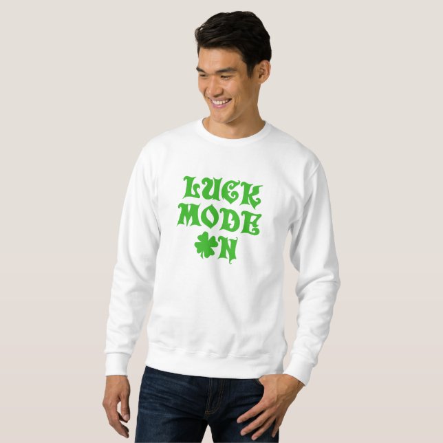 Moletom Modo Lcuk Ativado (Frente Completa)