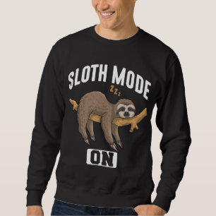 Moletom Modo Lento Em Animal De Relaxamento Lento E Pregui