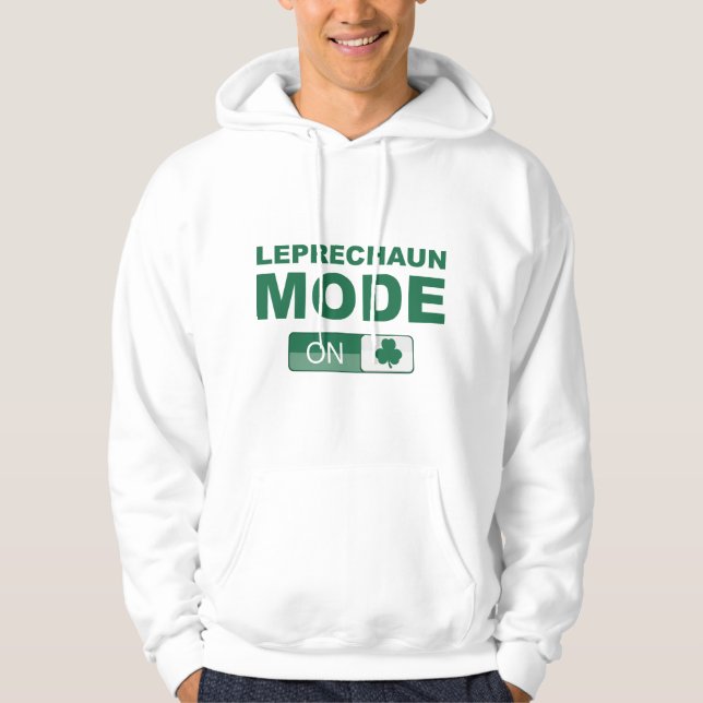 Moletom Modo Leprechaun Ativado (Frente)