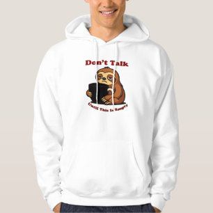 Moletom Modo Preguiça Não Fale Até Este Café Acabar! Ov