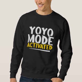 Moletom Modo Yoyo Ativado Passatempo Hobby Jogo Antigo Ol