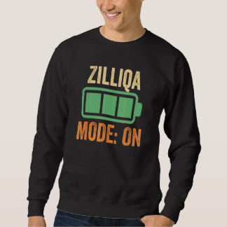 Moletom Modo Zilliqa Ativado Criptomoeda