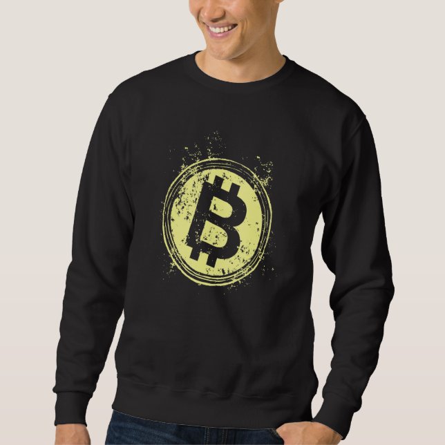 Moletom Moeda - BTC Moeda - Criptografia Moeda - Bloco Moe (Frente)