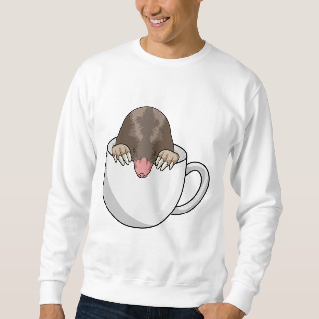 Moletom Mole com Taça de Café (Frente)