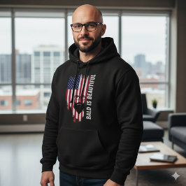 Moletom Mole é Bonito Capuz com Bandeira Americana