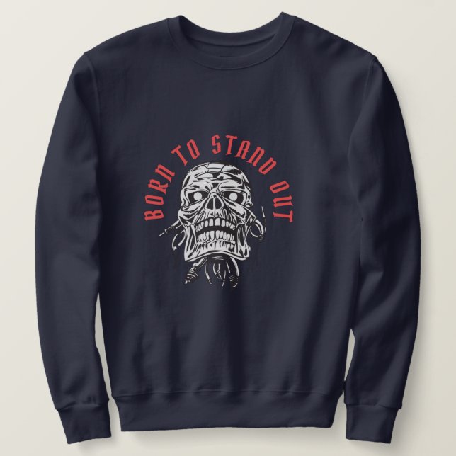 Moletom  ("moletom de caveira")  (Frente do Design)