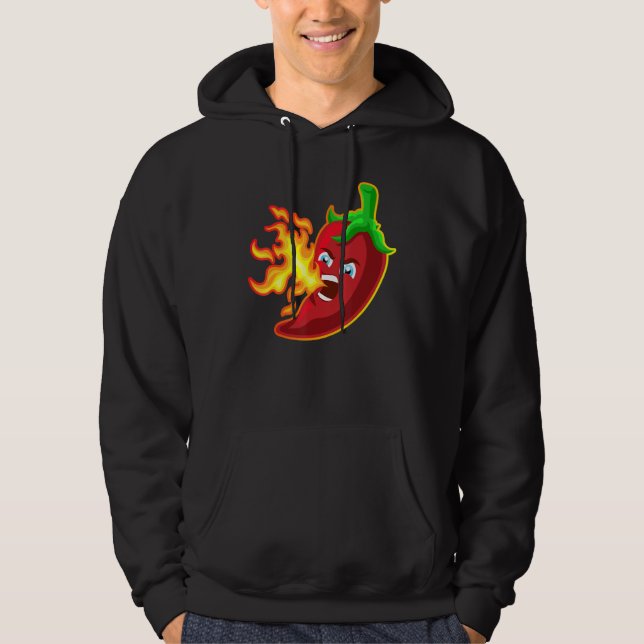 Moletom Molho de Pimenta Malagueta Respirando Fogo Pimenta (Frente)