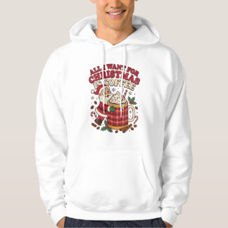 Moletom Momento Aconchegante de Café de Natal do Papai Noe