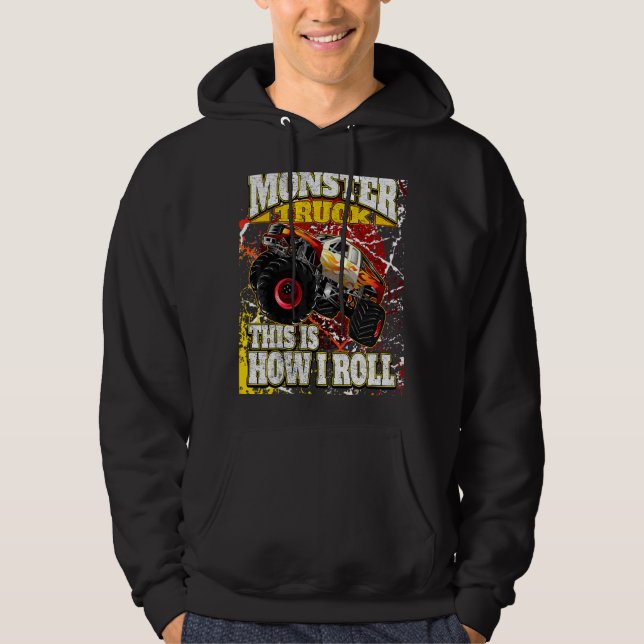 Moletom Monster Truck Por Monstee (Frente)