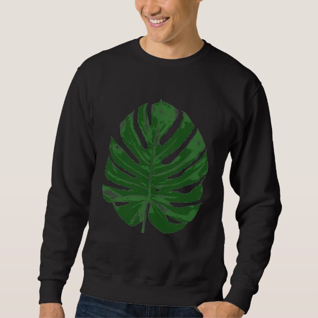 Moletom Monstera Delisiosa Leaf (Frente)