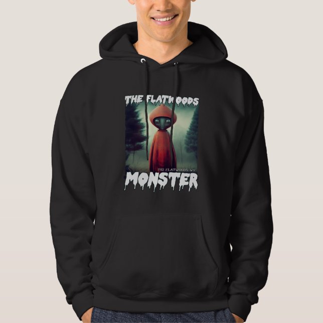 Moletom Monstro de Flatwoods Braxie 1952 Críptido Alieníge (Frente)