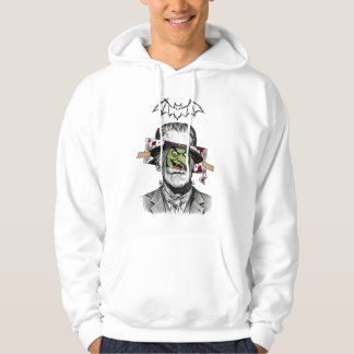 Moletom Monstro de Frankenstein Encontra Bruxa Má | Vintag