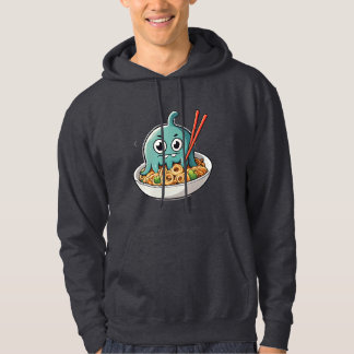 Moletom Monstro Sushi Fofo Kawaii Amante de Comida de Dese
