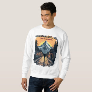 Moletom Montanhas Construíram-Me A Vintage Tee Do Nature E