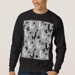 Moletom Montanhas de lama cactus, padrão perfeito.