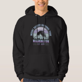 Moletom Monte Rainier National Park Washington EUA Retro