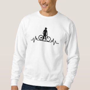 Moletom Monttainbike Heartbeat Mountain Bike Gift