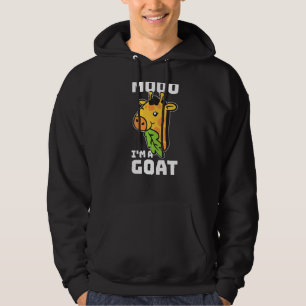 Moletom Moo Im A Goat Giraffe 1