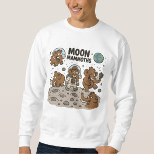 Moletom MOON MAMMOTHS é engraçado