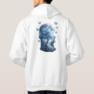 Moletom moonlight tree white hoodie