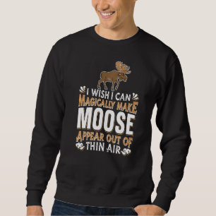 Moletom Moose Hunting Magic Wapiti Canadá Magical Deer El