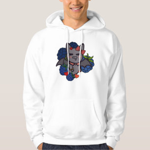Moletom Morcego Kawaii Faminto com Mirtilos - Fruta Engraç
