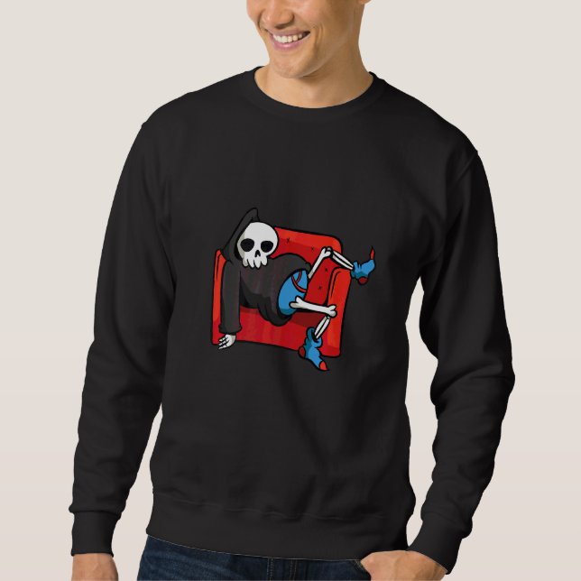 Moletom Morte Sofá deitado (Frente)